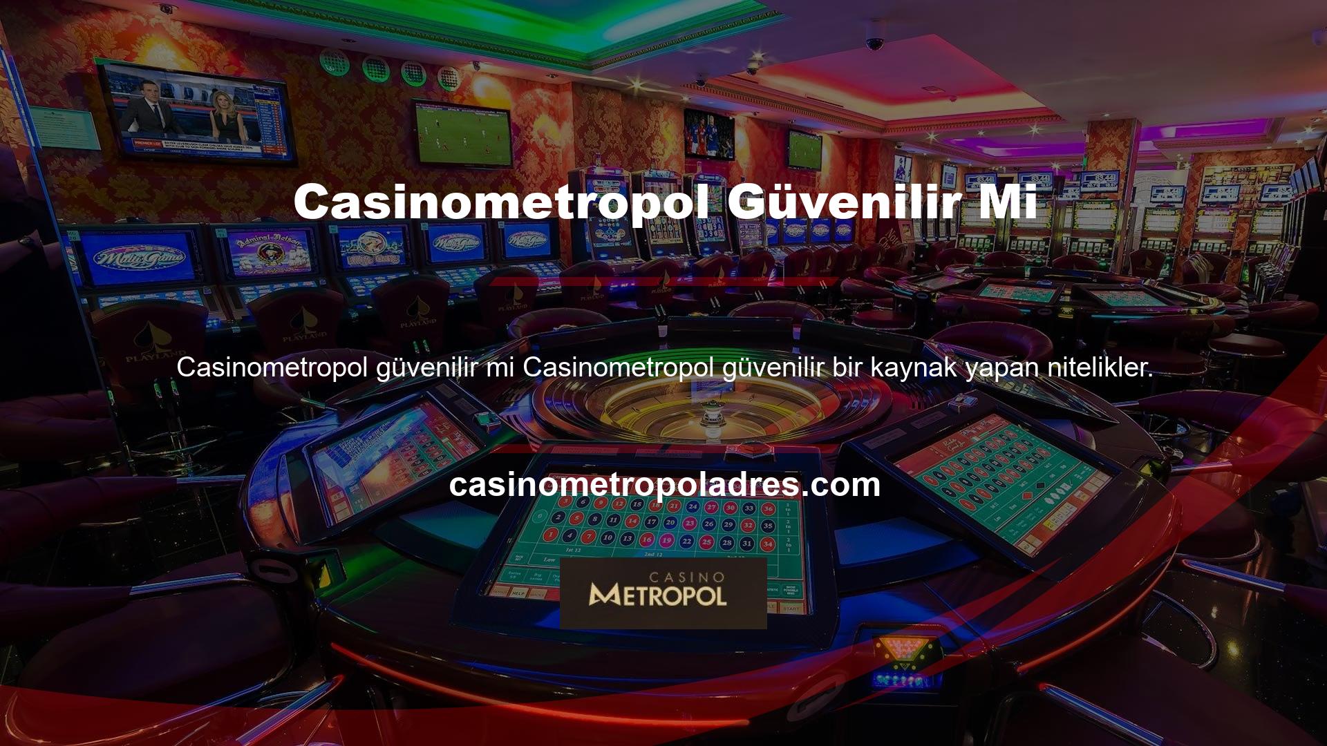 Casinometropol güvenilir, hızlı SSL ve benzeri özellikleri sağlama yeteneğinin finansal işlemlerden ve diğer hizmetlerden önce gelmesi anlaşılabilir bir durumdur
